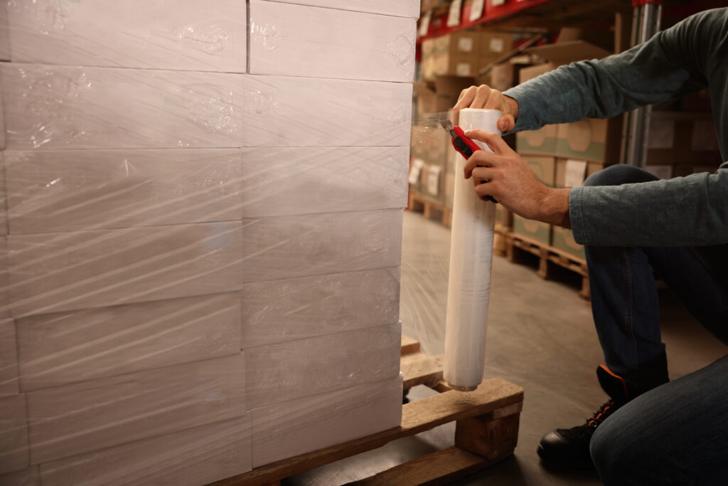 Hand wrap PE stretch film