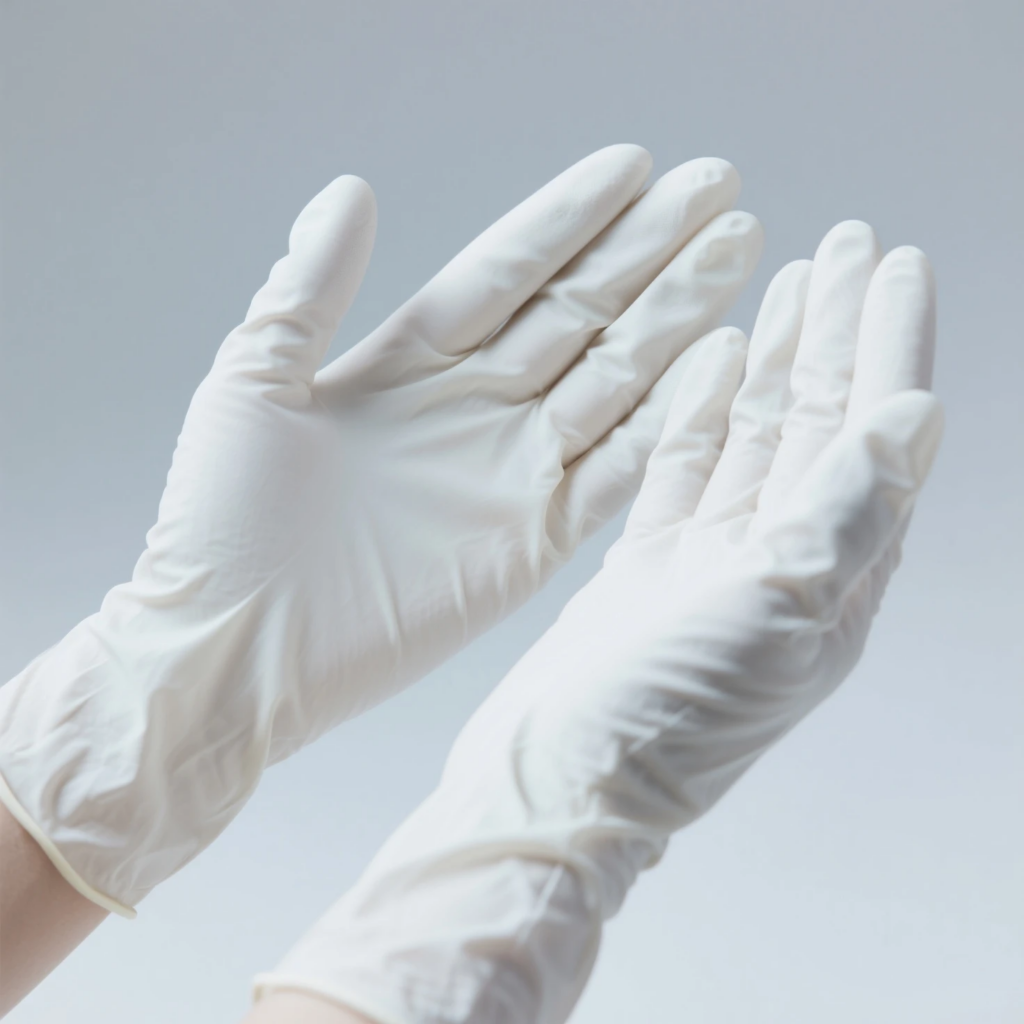 Latex gloves