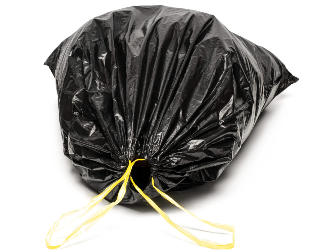 drawstring trash bags
